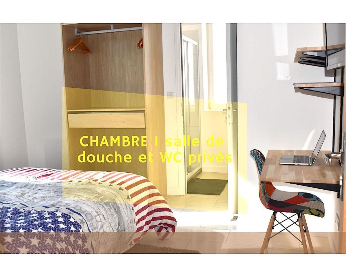 Coliving Tout Confort- Loos Les Lille-Maison Partagee-7 Chambres-5 Sdb-6Wc-Loos Les Lille Exterior foto